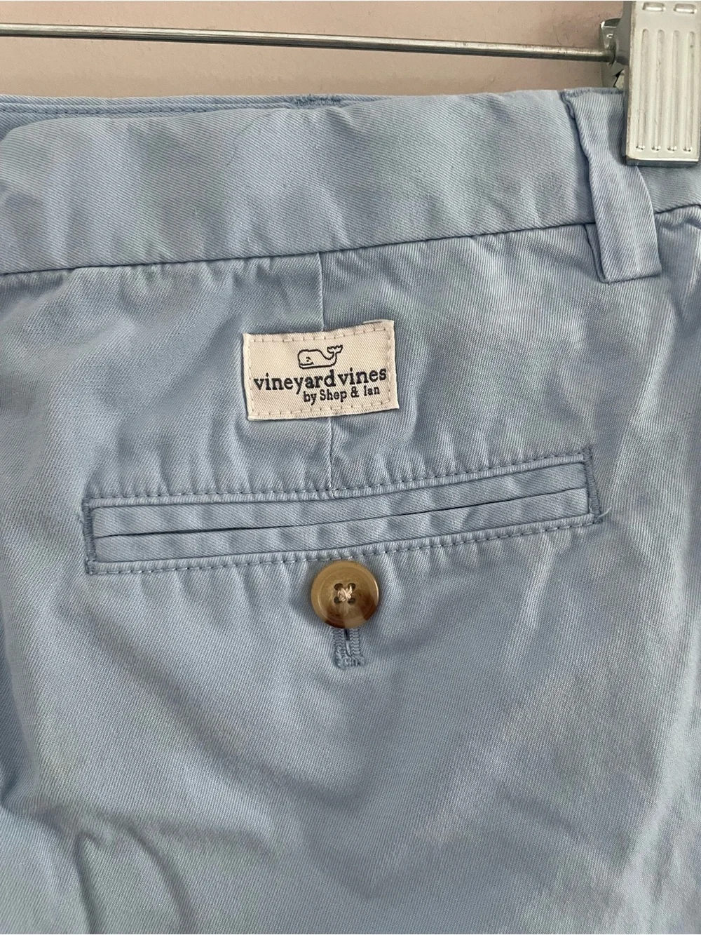 VINEYARD VINES Boys Baby Blue Chino Shorts Size 12